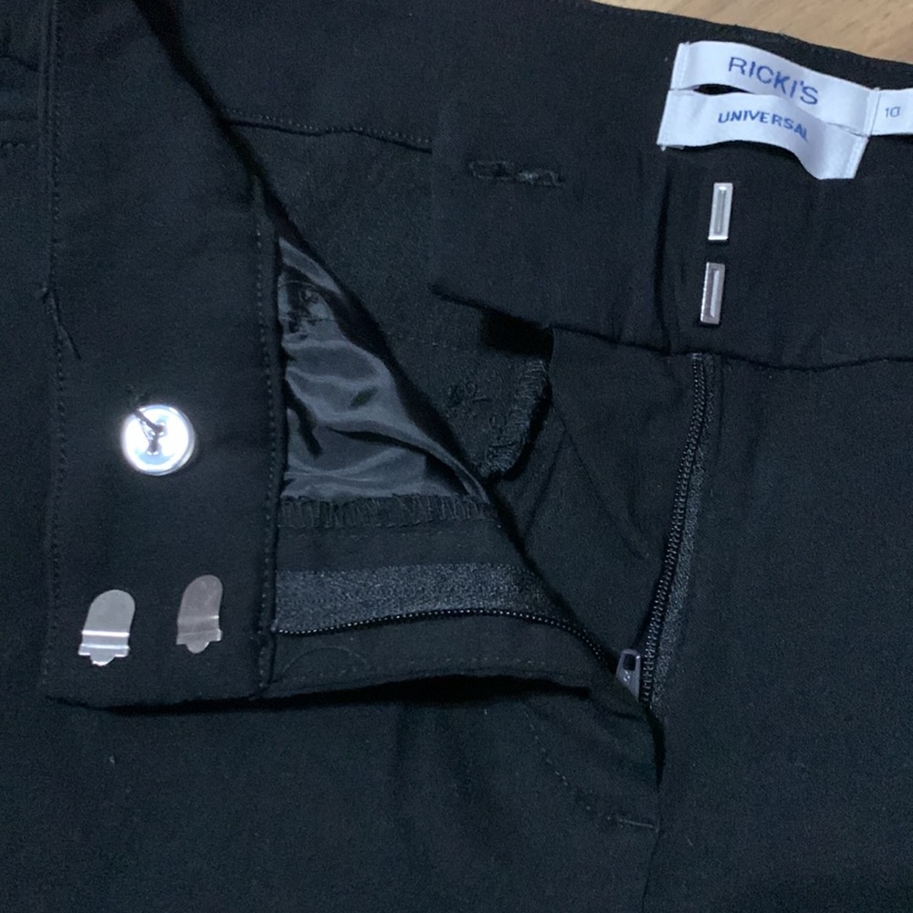 Ricki’s black dress pants size 10 - Picture 6 of 9